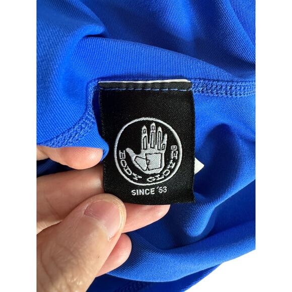 Body Glove Juniors Short Arm Fitted Rashguard, Male. Junior, Royal Blue, 14 - Picture 5 of 11